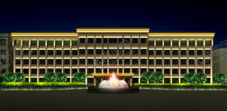 编号：76053709170117005920【酷图网】源文件下载-办公写字楼亮化