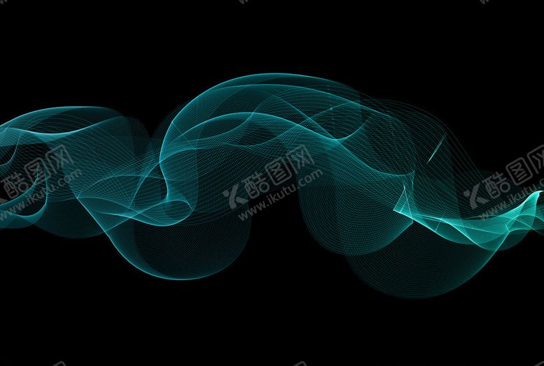 编号：67391209180032059523【酷图网】源文件下载-绿色曲线