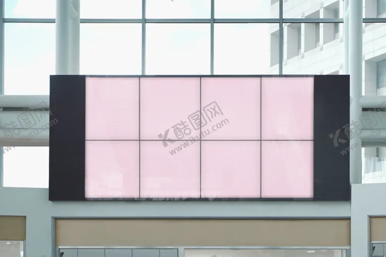 编号：08917309131316264258【酷图网】源文件下载-灯箱广告展位样机场景