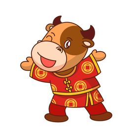 卡通牛