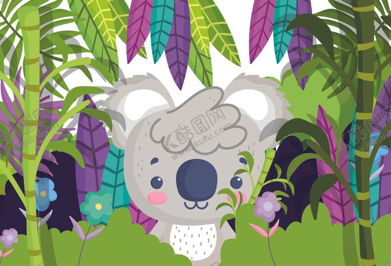 编号：38929809241611574720【酷图网】源文件下载-卡通动物