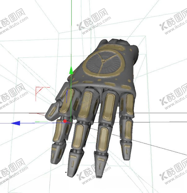 编号：37959312160221457559【酷图网】源文件下载-C4D模型机械手