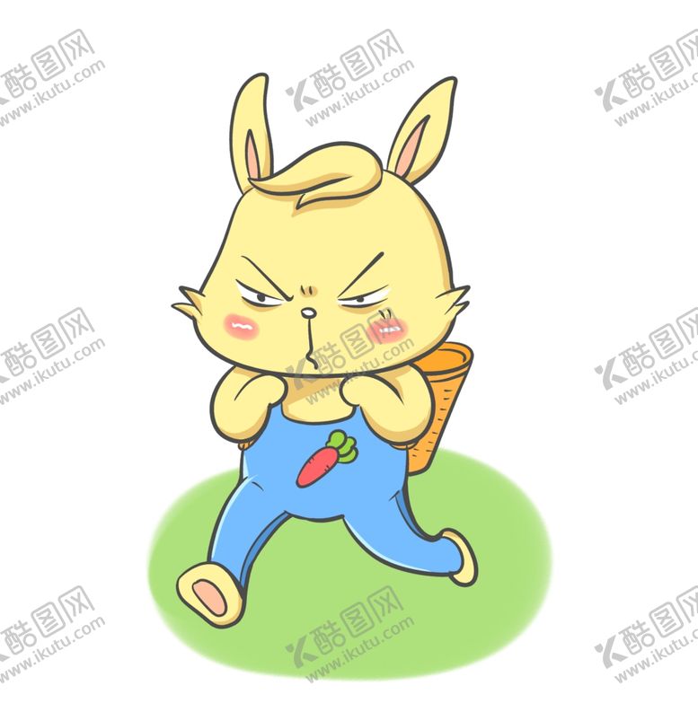 编号：54256510041445224835【酷图网】源文件下载-卡通手绘兔子