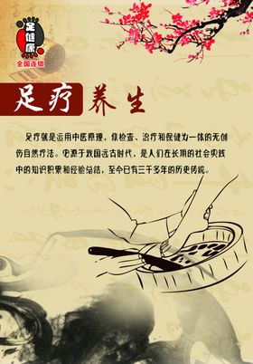足疗养生海报