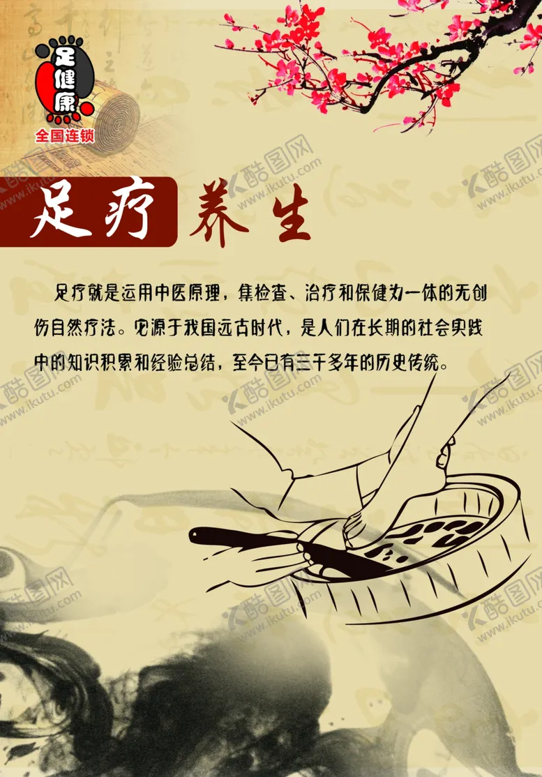 编号：56119910022243067144【酷图网】源文件下载-足疗养生海报