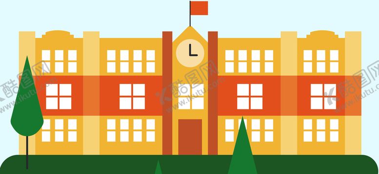 编号：61935210041214203069【酷图网】源文件下载-卡通学校