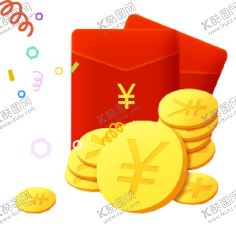 编号：53973509151456123277【酷图网】源文件下载-红包金币素材