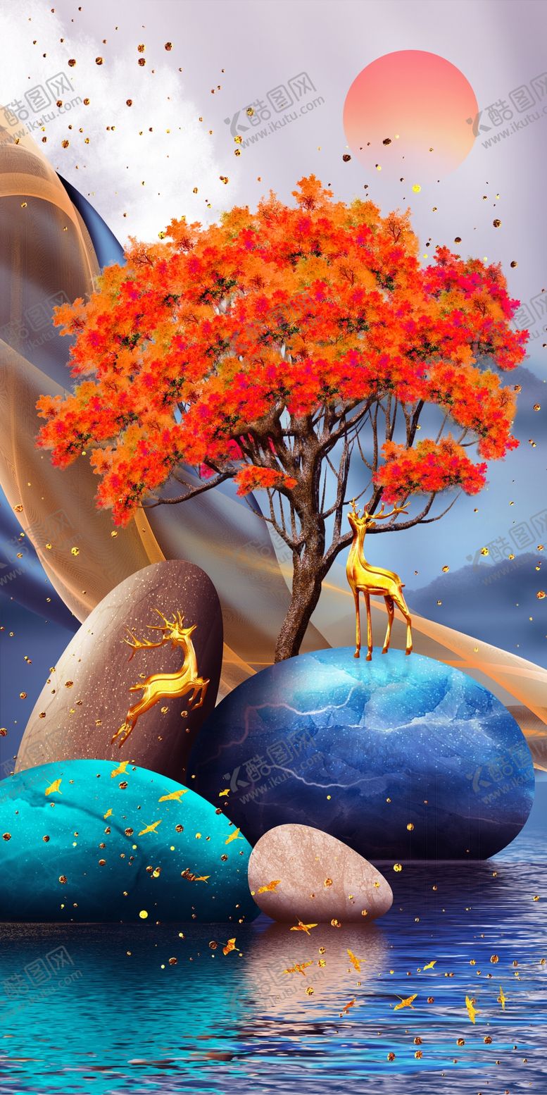 编号：61278209140349017152【酷图网】源文件下载-轻奢装饰画