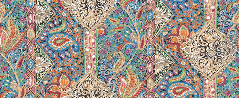 编号：59465504132212161788【酷图网】源文件下载-多彩异域风几何图案纹理