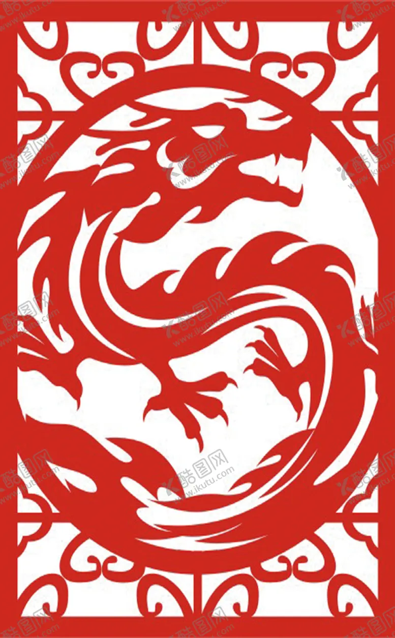 编号：69377002161728246639【酷图网】源文件下载- 中国风中式窗花图案素材