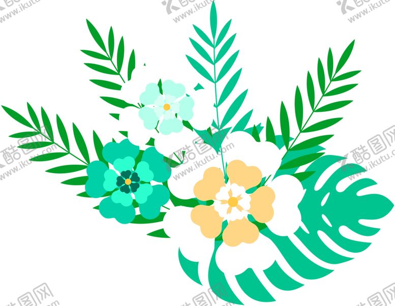 编号：78985606262018543060【酷图网】源文件下载-鲜花装饰
