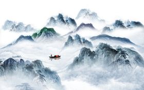 水墨山水画家展中国