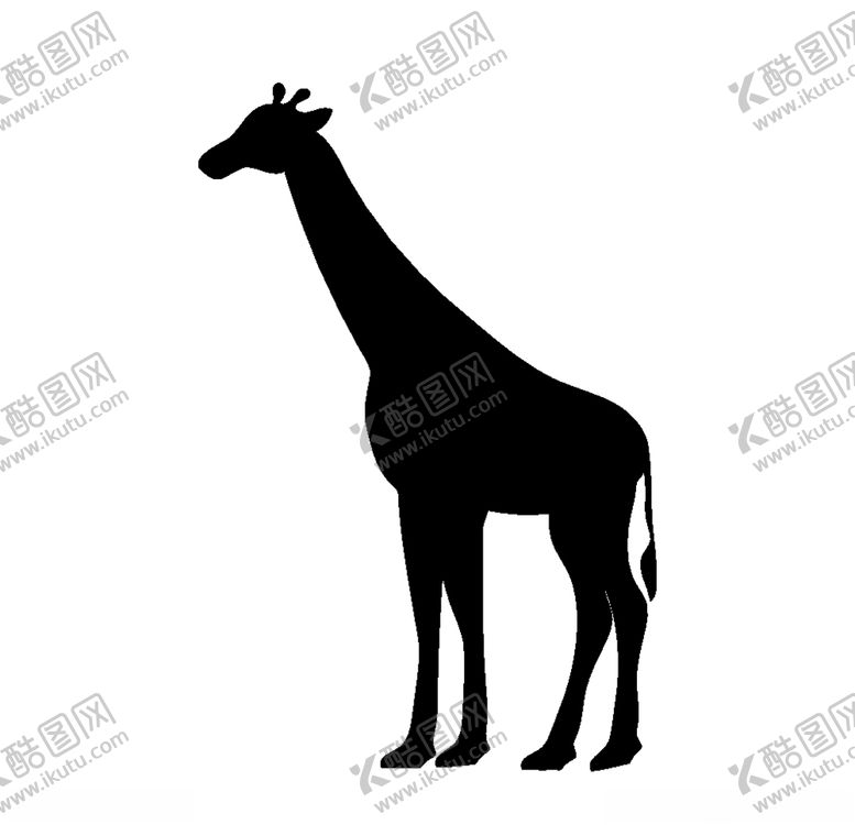 编号：82231110091729358815【酷图网】源文件下载-动物剪影