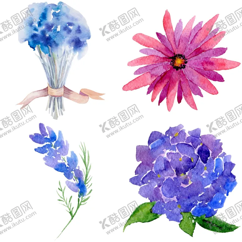 编号：37273012100508106949【酷图网】源文件下载-手绘花卉
