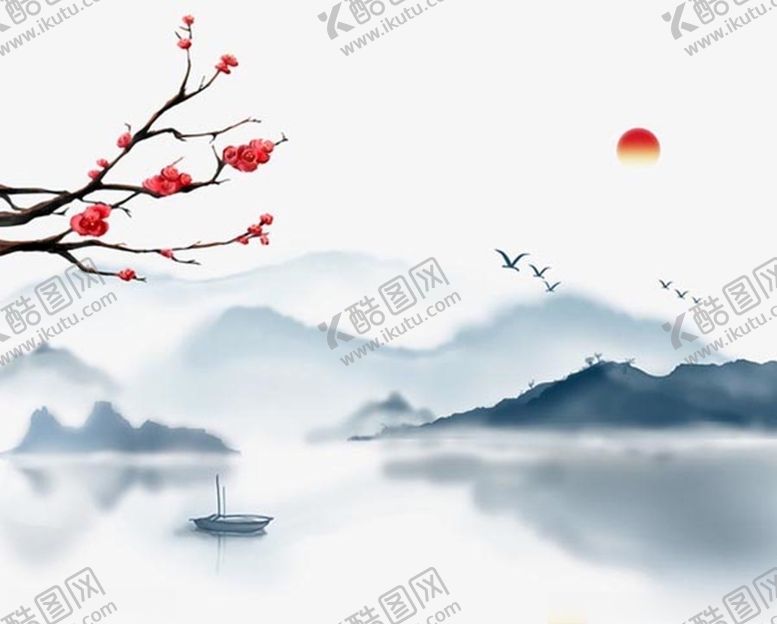 编号：54841809241232178257【酷图网】源文件下载-水墨山水