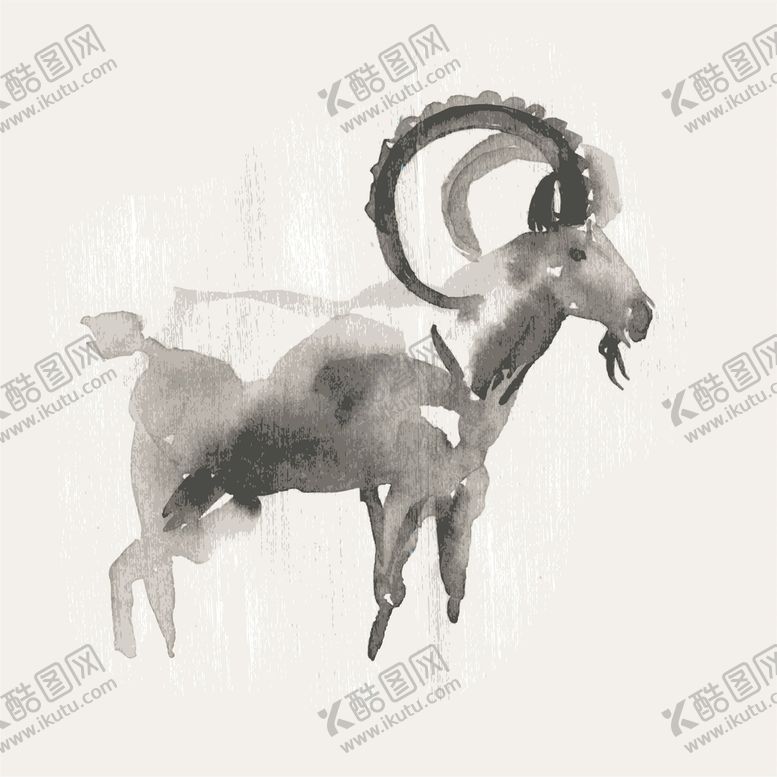 编号：52854401310453101761【酷图网】源文件下载-水彩动物