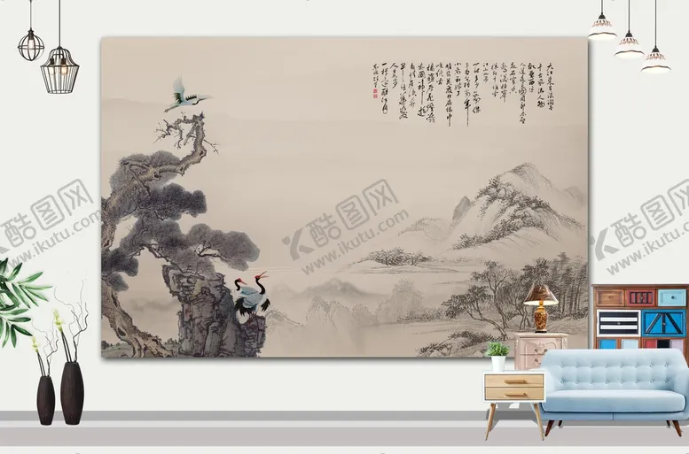 编号：35993310190046217492【酷图网】源文件下载-山水画