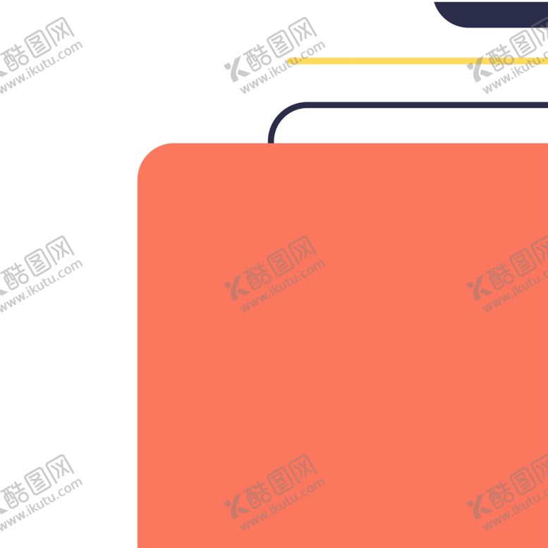 方形海报背景展板手机亮丽