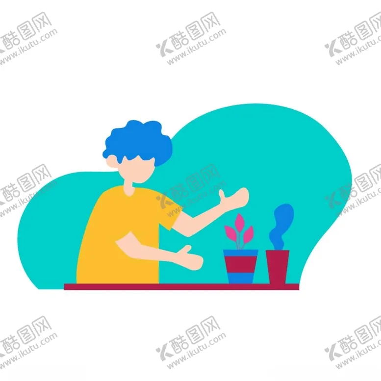编号：15070203152203527229【酷图网】源文件下载-扁平化人物