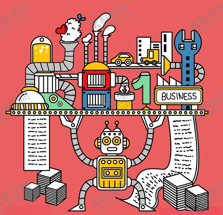 编号：86027205160151173894【酷图网】源文件下载-机器化作业