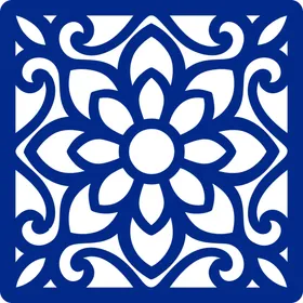 中国传统图案圆形花纹月饼古典花边