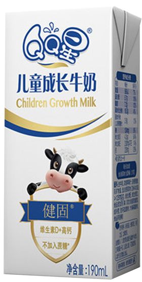 QQ星190ML健固牛奶