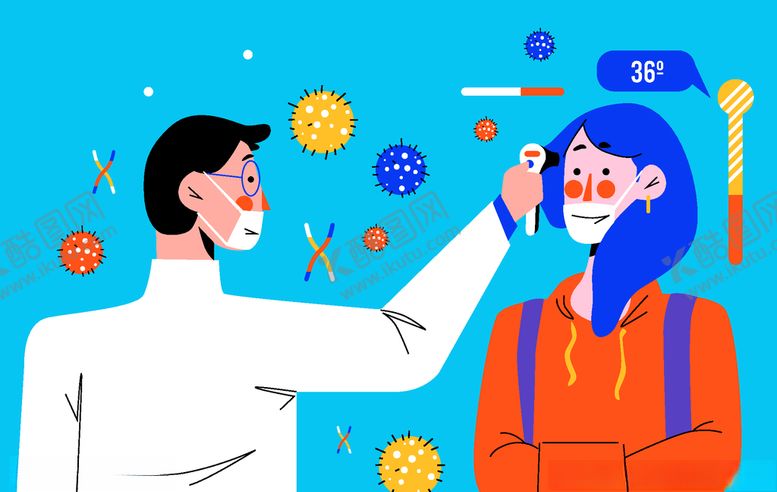 编号：51974510062326444243【酷图网】源文件下载-检测体温