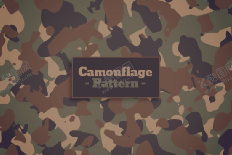 编号：11382809131558114521【酷图网】源文件下载-迷彩花纹背景底纹