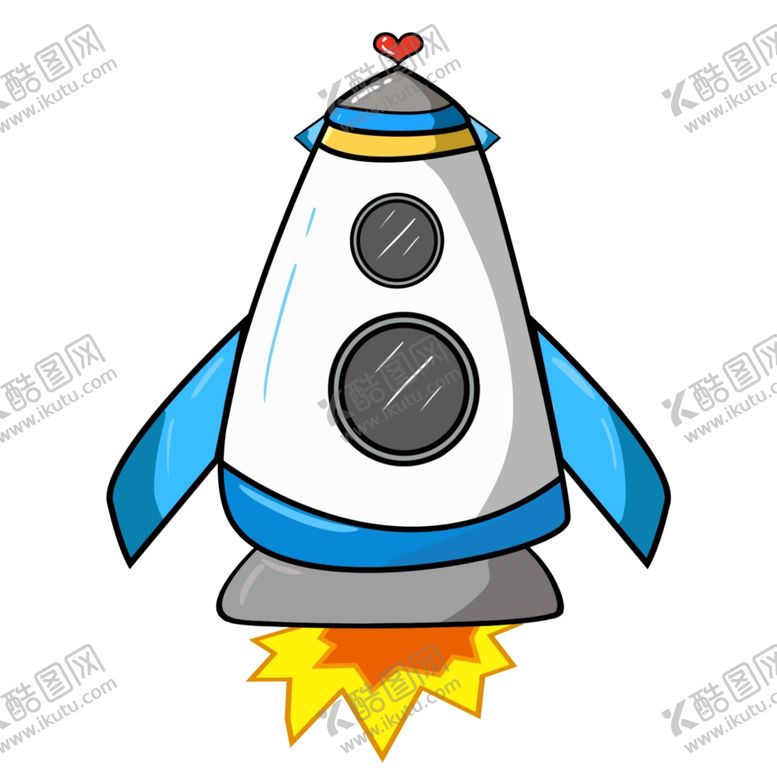 编号：21303709261327591540【酷图网】源文件下载-手绘火箭素材火箭火箭素材