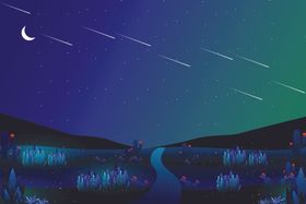 自然风光插画