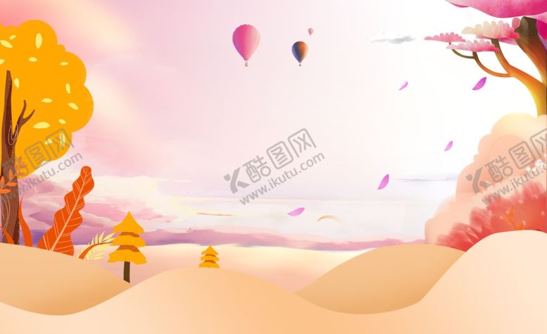 编号：29435601300045385327【酷图网】源文件下载-秋天背景