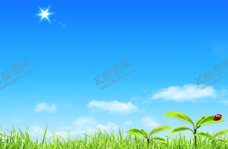编号：81021410072250167820【酷图网】源文件下载-蓝天白云草地