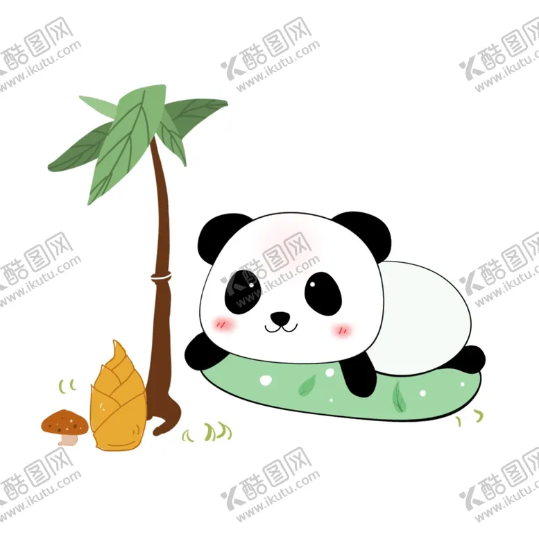 编号：87496304190830418401【酷图网】源文件下载-熊猫插画