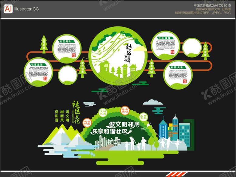 编号：44197510122121234901【酷图网】源文件下载-社区文化