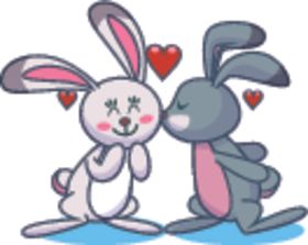 情侣兔子