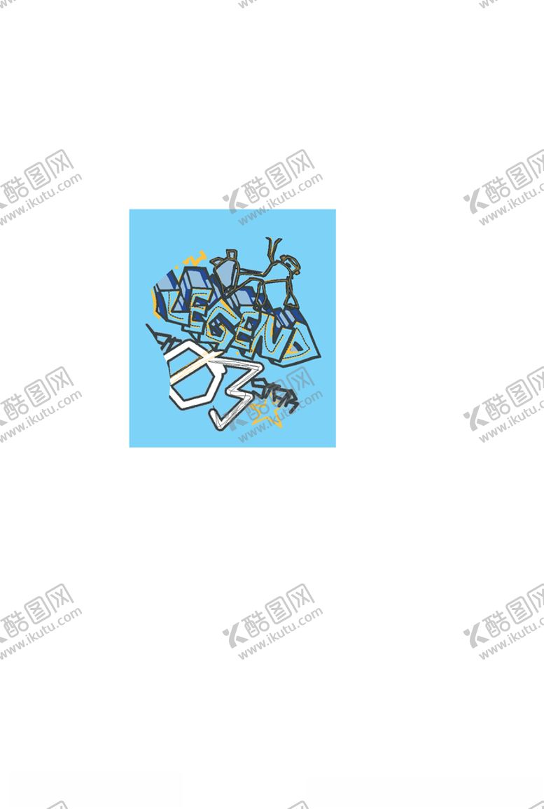 编号：72365209241438196104【酷图网】源文件下载-字母印花
