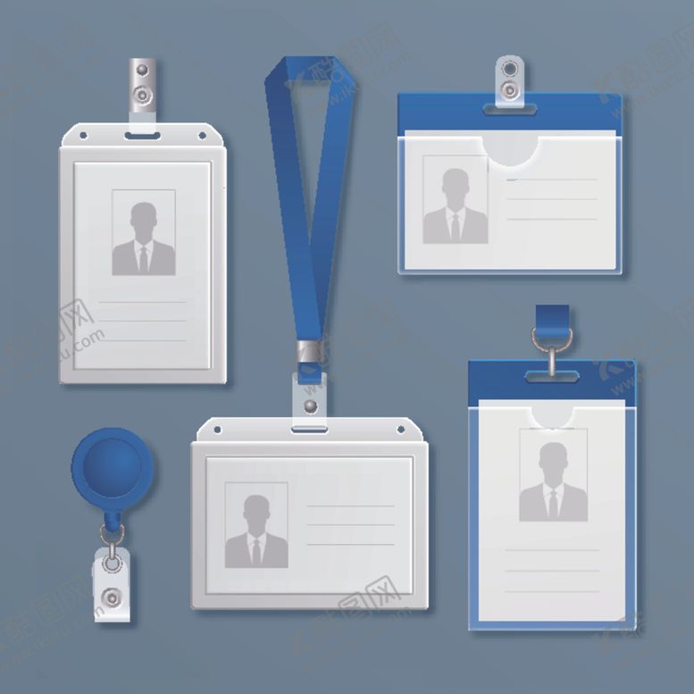编号：42803309240806284451【酷图网】源文件下载-胸卡工作证
