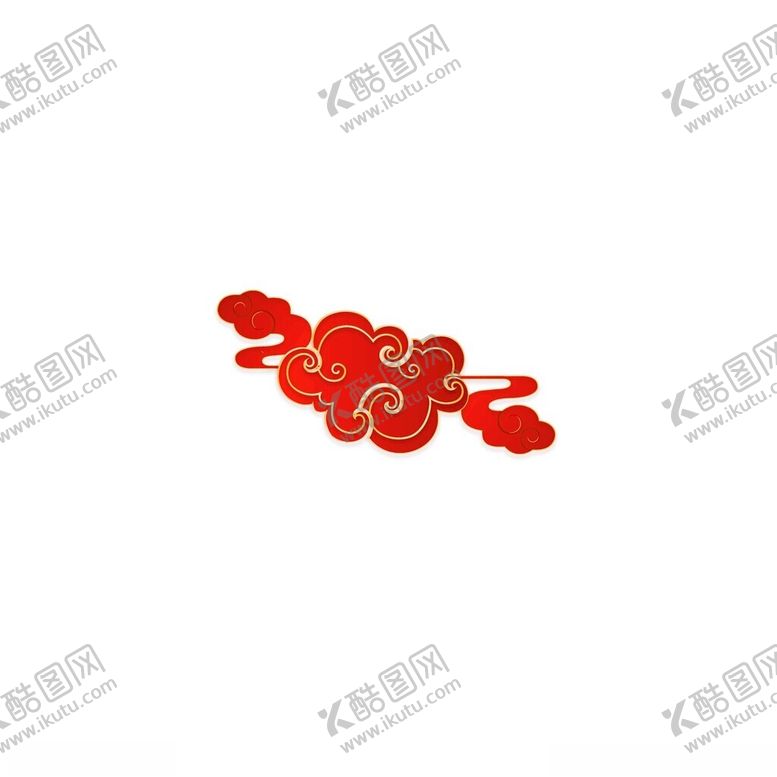 编号：68719201132255393584【酷图网】源文件下载-国潮祥云装饰