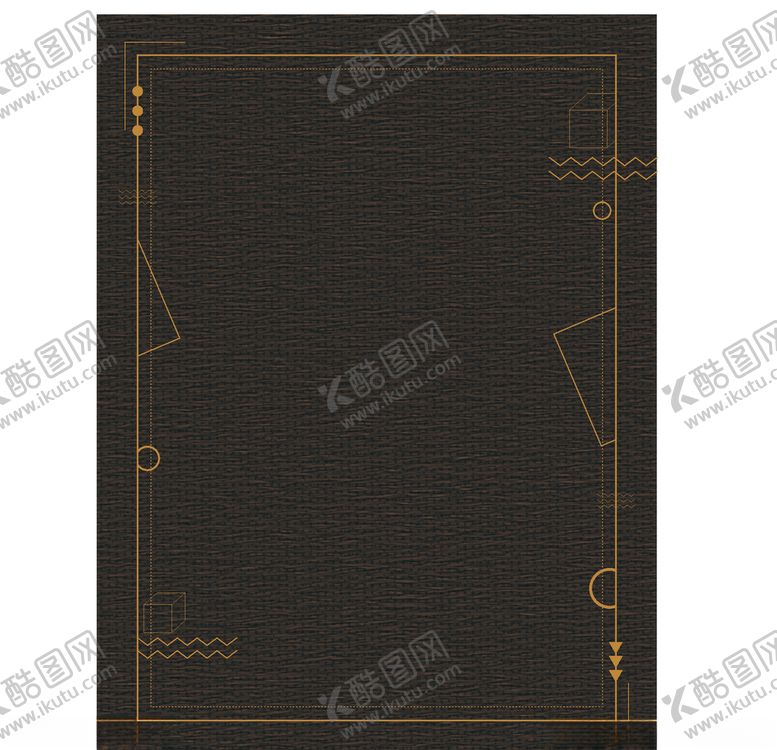 编号：93291905172117356144【酷图网】源文件下载-黑金几何背景