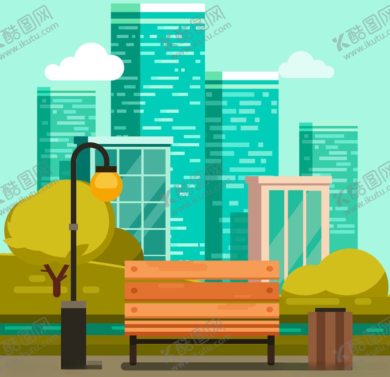 编号：52953809220116081239【酷图网】源文件下载-城市剪影