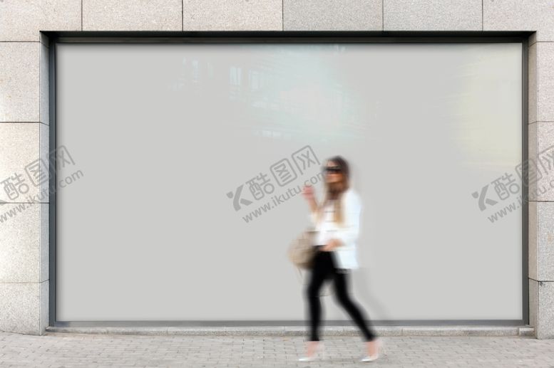 编号：63429012071622262474【酷图网】源文件下载-室外横版大广告牌投影仪样机展示