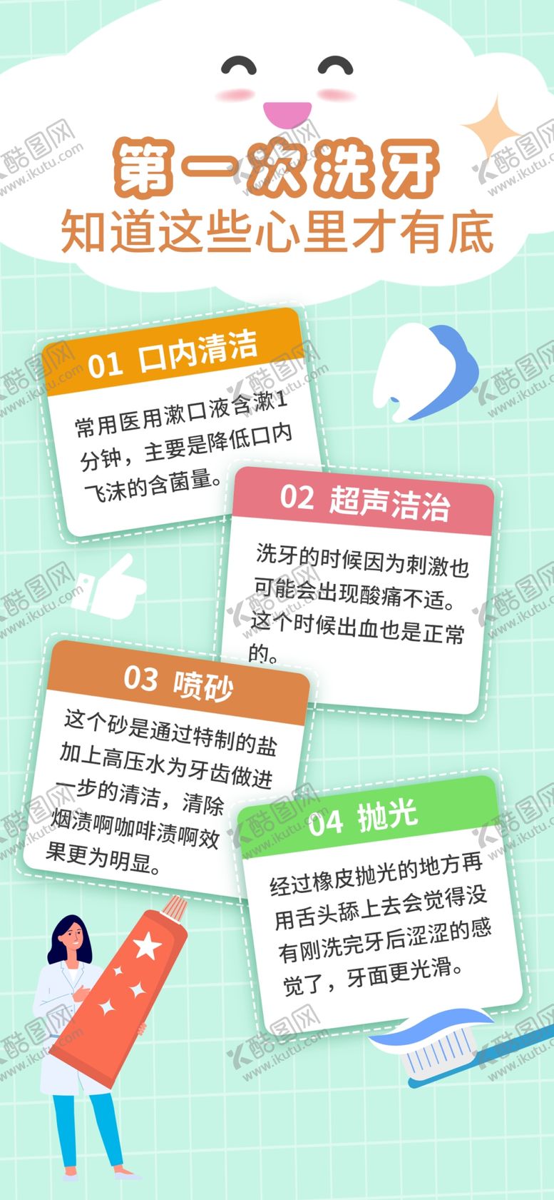 编号：78719304150011111690【酷图网】源文件下载-洗牙科普海报