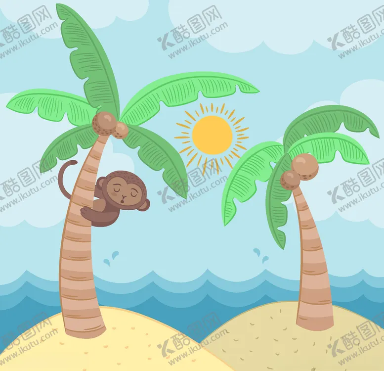 编号：74328906190312073796【酷图网】源文件下载-小岛自然风光