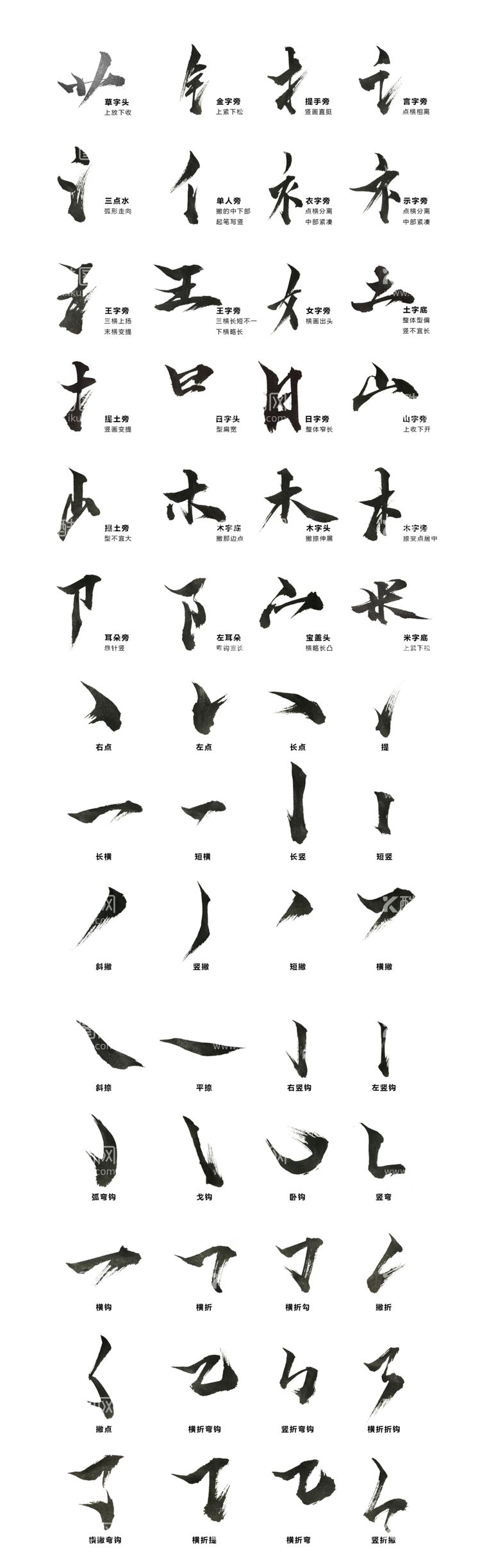 编号：25906512220220118674【酷图网】源文件下载-毛笔字笔触