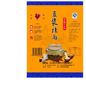 豆浆挂面