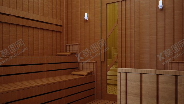 编号：48541009161418526755【酷图网】源文件下载-桑拿房效果图