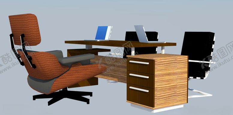 编号：99150009190804353085【酷图网】源文件下载-办公桌洽谈桌电脑笔记本
