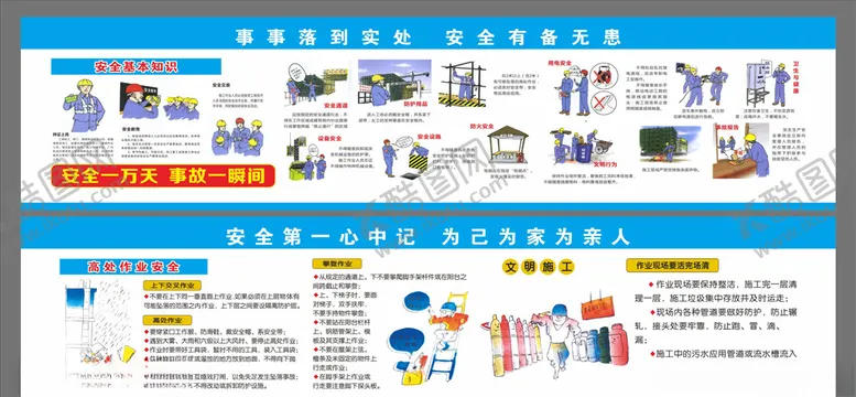 编号：47781404290439193076【酷图网】源文件下载-工地安全知识