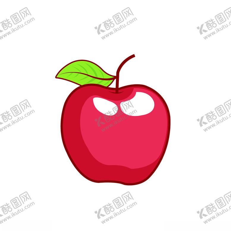 编号：61910502221350135188【酷图网】源文件下载-手绘苹果
