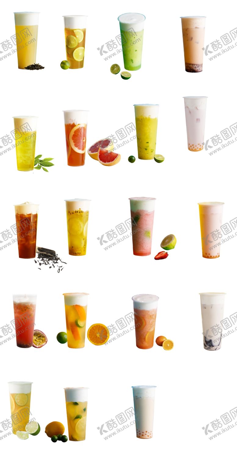 编号：40725109150600504862【酷图网】源文件下载-饮品 奶茶抠图